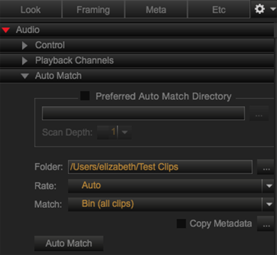 Add Audio Files in Audio Match